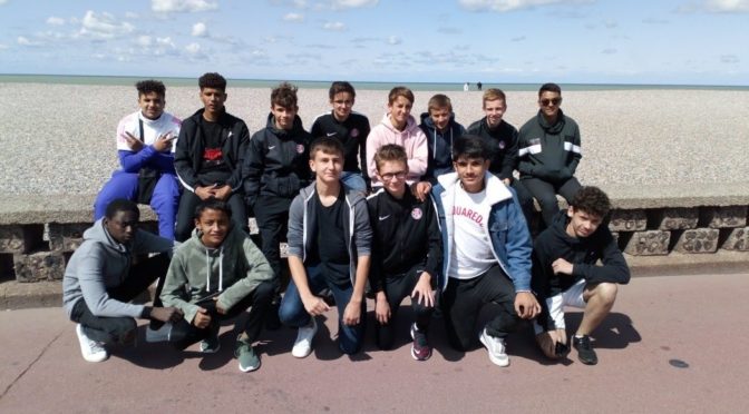 U16 : journée cohésion à Dieppe