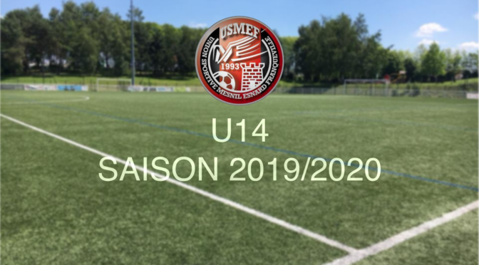 Saison 2019/2020 : programme de reprise U14