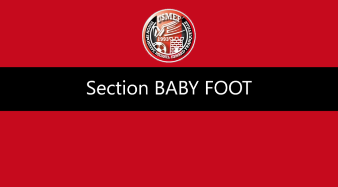 Reprise de la section Baby Foot mercredi 8 septembre